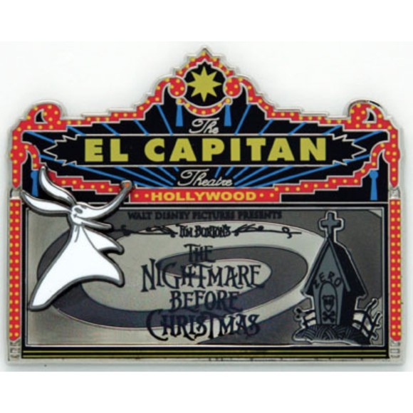 Disney Jewelry - Disney Nightmare Before Christmas Marquee NBC Dog Zero LE 500 HTF DSF Pin 92220
